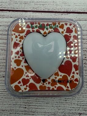 FunkySky Heart Handbag Light - White